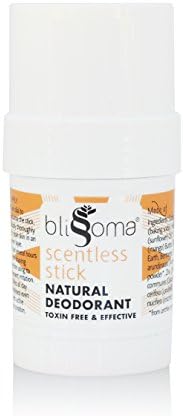 Scentless Stick Mini Natural Deodorant - Unscented, Toxin-free, Extra Strength Solid