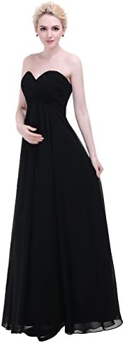 esvor Sweetheart Chiffon Party Prom Bridesmaid Dress Long Evening Gown