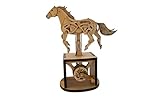 Abong 3D Wood Craft Mechanical Horse Automation