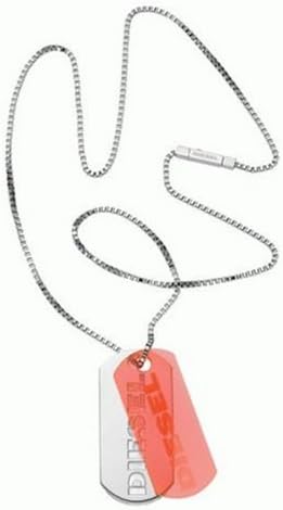 ladies dog tag necklace