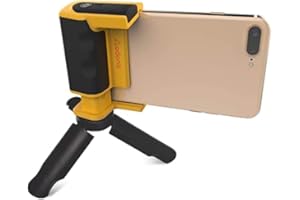 Adonit PhotoGrip Shutter Remote Bluetooth Selfies with Tripod Phone Grip Camera Stable Shots, for iPhone X/XR/XS or Newer, Sa