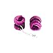 Soft Velvet Handcuffs Bondage Restraints Hand Cuffs (Purple)thumb 1