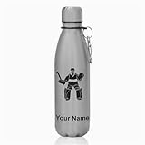 Water Bottle - Field Hockey Goalie - Personalized Engraving Included