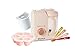 BEABA 1st Stage Feeding Gift Set, Includes Babycook, Silicone Spoons, Silicone Food Storage Tray, Grain Insert, Rose Gold