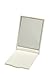 1 Pocket Mirror in ASSORTED Colors (WHITE)
