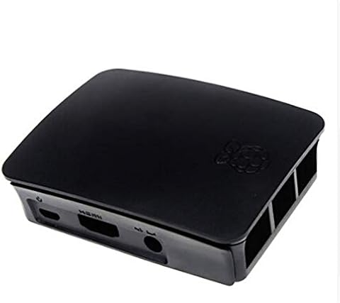 Kurphy per Raspberry Pi 3 Custodia Custodia in ABS ufficiale Pi 2 Scatola da 2B Custodia rigida di qualità Custodia in ABS Custodia protettiva per custodia