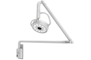 ARIES OUTLETS Wall-Mounted 36W LED Surgical Medical Exam Light Dental Shadowless Cold Light Lamp