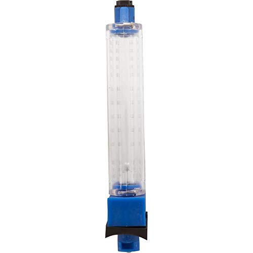 Rola-Chem Flowmeter, Top Mount, 2" PVC, 30-150 GPM