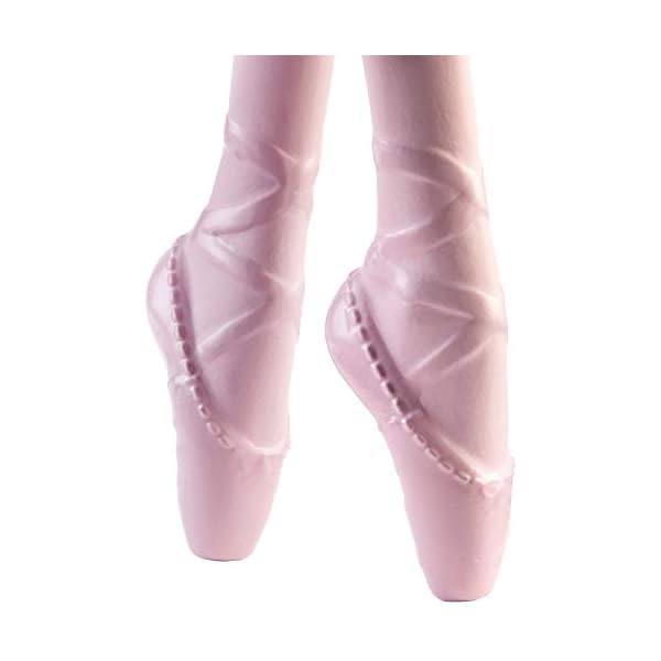 Barbie-GJL59-Doll Barbie Ballerina Doll with Ballerina Outfit, Tutu, Sculpted Toe Shoes and Ballet-posed Arms for Ages 3 and Up