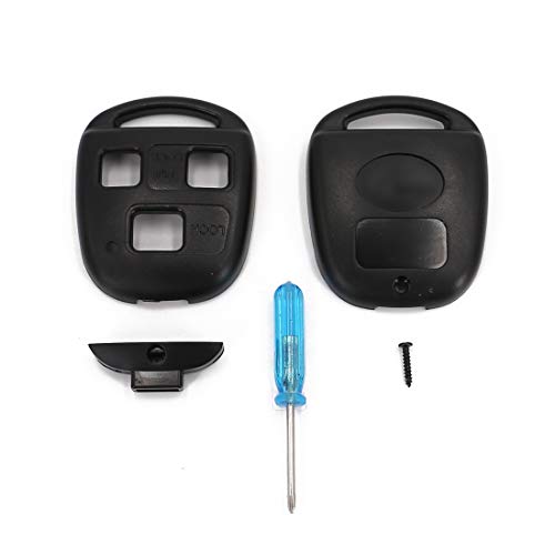 UTSAUTO Replacement For Lexus Key Fob Remote Shell Case Cover Key Fob Cover Housing Fit For Lexus ES GS GX IS LS LX RX SC FCC-1 Pack (Only Casing) - Thumbnail 7