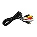 ZCL S-Video AV RCA Video Audio Composite TV Adapter Cable Retro-bit for Sega Saturn