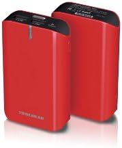 Tunewear TUN-IP-200061 Tunemax Barrel 9000 2.1A Dual USB Charging Battery - Retail Packaging - Red