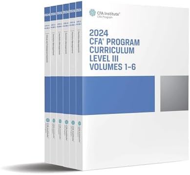 Amazon.com: 2024 CFA Program Curriculum Level I Box Set