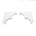 Under the Roof Decorating 5-100200 20 lbs Place&Push Canvas Hangers , White