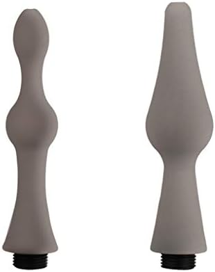 Cleaner Anal Enema Tool Vaginal Wash Stream Universal Attachment Douche System (1+2)