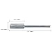 PANA Nail Carbide Cylinder Bit - Two Way Rotate use for Both Left and Right Handed - Fast remove Acrylic or Hard Gel - 3/32