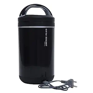 Hottline Electric Lunch Box with 4 Stainless steel Container , Black