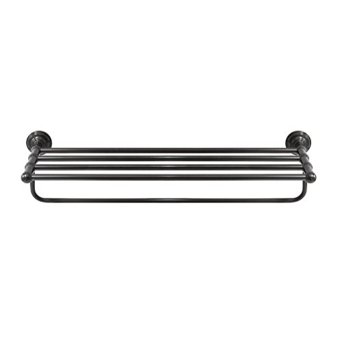 MODONA 24” Wall Mounted Towel Rack – Rubbed Bronze – Viola Series