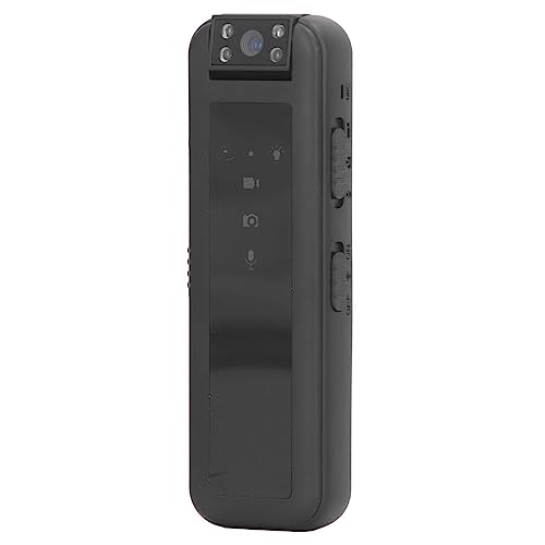 Mini Body Camera 1080P, 180 Degree Rotating Video Recorder With LED Indicator Light, Wearable Pocket Camera for Running, Dog Walking, Fishing