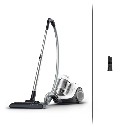 Swift Power Cyclonic Bodenstaubsauger – 900 W starke Saugleistung, kompakt und leicht, 1,2 l Staubbehälter, 77 dB leise, 7,6 m Aktionsradius, beutelloser Staubsauger für Hart- und Teppichböden