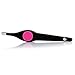 QHP Best Tweezer Stainless Steel Ultra Comfortable Hair Eyebrows Removal Personal Care for Facial Hair with Silicon Grip Remove Body Nose and Ear Ingrown Hairs for Women Men Beauty Care and First Aid