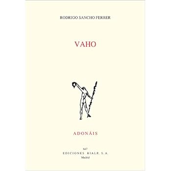 Ado647. Vaho (Premio Adonais 2015) (Adonáis)