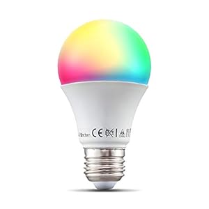 B.K.Licht I smart lamp I smart light I LED WiFi lamp I E27 lichtbron I RGB en CCT I voice control I bulb I slimme…