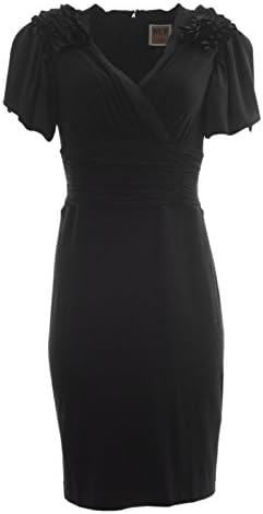 NUE by Shani Women's Flutter Sleeve Cocktail Dress