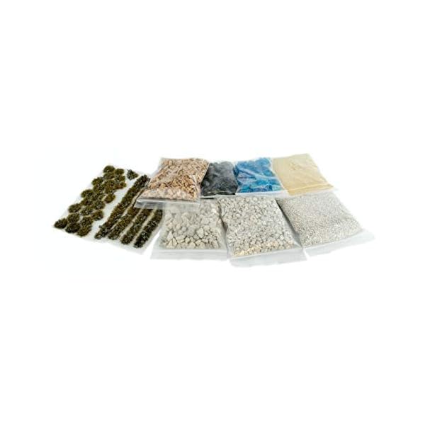 War World Gaming War-Torn City Urban Bauschutt Landschaft Materialien Set - 28mm Tabletop Gelände Landschaft Modellbau… – Bild 3