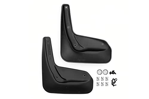 FROSCH Schmutzfänger Hinten Designed for Toyota Avensis III 2008-2011 2 pcs. (Optimum) in a Poly Bag mit Befestigung