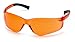Pyramex S2540S Ztek Safety Glasses Orange Lens Orange Frame ANSI Z87+