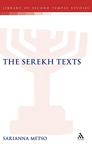 The Serekh Texts (The Library of Second Temple Studies)
