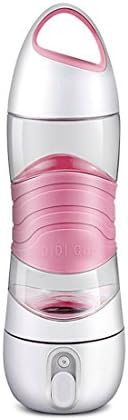 Simple Multi-purpose Water Bottle, Smart Sports Bottle Regular Reminder SOS and Simple Multi-purpose Water Bottle, Smart Sports Bottle Regular Reminder SOS And Humidifier Sports Water Bottle (Pink)