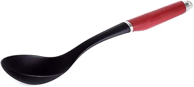 KitchenAid Heat Resistant Cooking Spoon with Non-Stick Nylon Head Empire Red