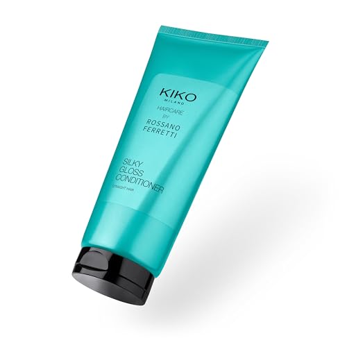 KIKO Milano Silky Gloss Conditioner, Conditioner For Straight, Shiny Hair With Detangling Effect