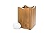 Top Notch Kitchenware Premium Bamboo Kitchen Utensil Holder and Organizer | Stylish Spoon Holder | Ideal Kitchen Utensil Organizer for Cooking | Natural Wood Flatware Organizer