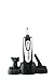 Sonitek HC4000 Nose Hair Trimmer, Ear Hair Trimmer/ Beard Trimmer/ Sideburns Trimmer/Eyebrow Trimmer all in 1 Stainless Steel Waterproof Personal Grooming Set