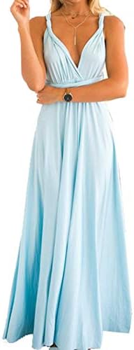 Arbres Floor Length Ball Gown Maxi Infinity Dress Convertible Formal Multiway Wrap Bridesmaid Evening Dress Wedding Christmas Party