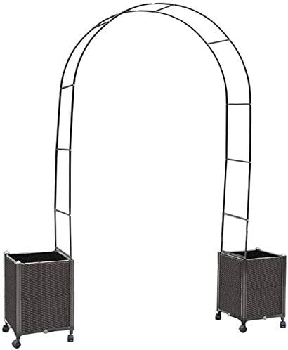 高品質メタルガーデンアーチ 登山フレーム アーチフレーム クライミング所の庭アーバー 結婚式のアーチ花パーゴラ