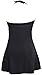 Women's One Piece Pin Up Swimsuit Sailor Vintage Swimdress Cover Up Bathing Suit