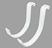 SafeRacks Accessory Hook Package - Standard, White