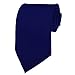 Navy Blue Necktie SOLID Mens Neck Tie Satin by K. Alexander