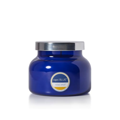 Capri Blue Volcano Scented Candles - Luxury Glass Jar Candles for Home