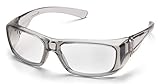 PYRAMEX SG7910D15 Pyramex Clear Safety Reader Glasses, Scratch-Resistant
