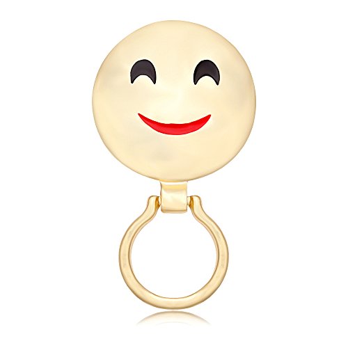 Noumanda simple lovely smile magnetic eyeglass pin brooch glasses…
