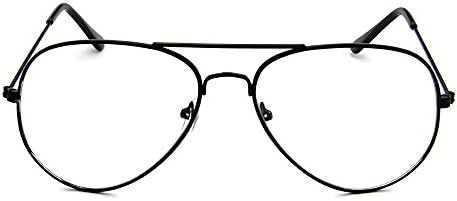 In Touch With Style- Classic Aviator Style Sunglasses Metal Frame Colored Lens UV Protection