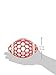 Bright Starts Oball Grab & Rattle Football Baby, Red/White