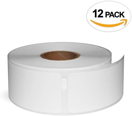 12 Rolls of 30373 Compatible Price Tag Labels for DYMO 7/8'' x 15/16'' (22mm X 24mm) by OFFICE LABELS