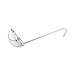 Restaurantware Met Lux 16 Ounce Serving Ladle, 1 With Hook Handle Soup Ladle - Dishwasher-Safe, Corrosion-Resistant, Stainless Steel, For Stirring, Pouring, & Serving