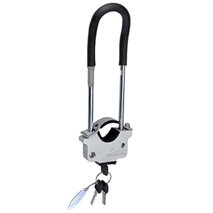 Link HT-10 Steel Double Mobike Shocker Lock (Silver, 5 Pieces)